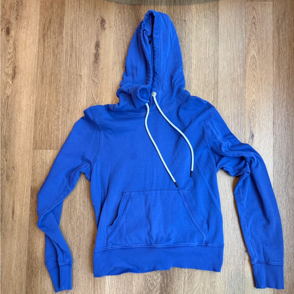 Athleta Blue Women's Hoodie Sweatshirt